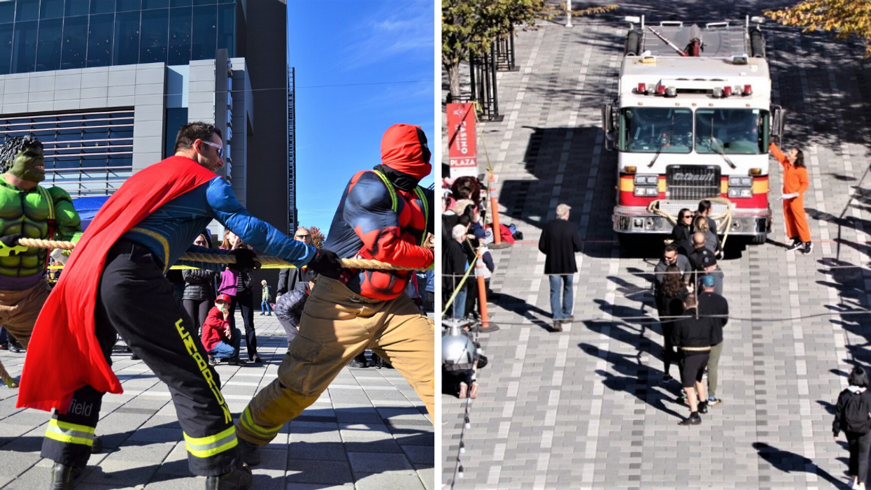 Ottawa Fire Truck Pull.
