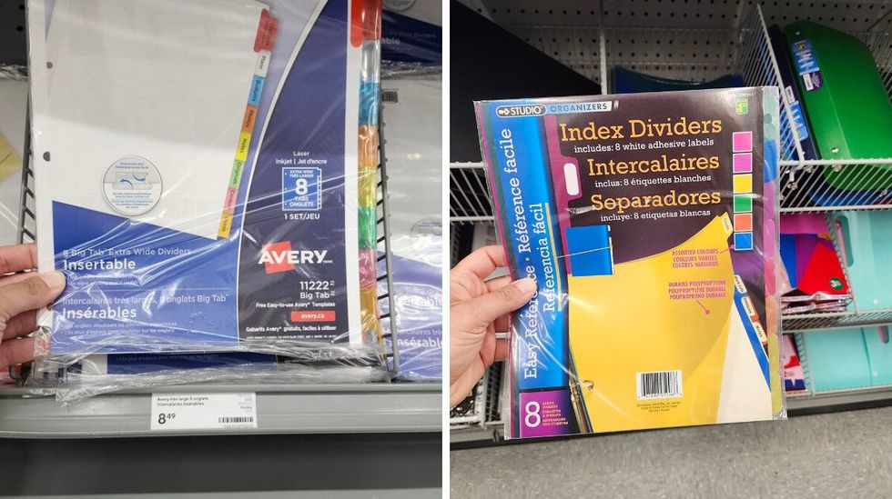 Paquet de 8 s\u00e9parateurs.