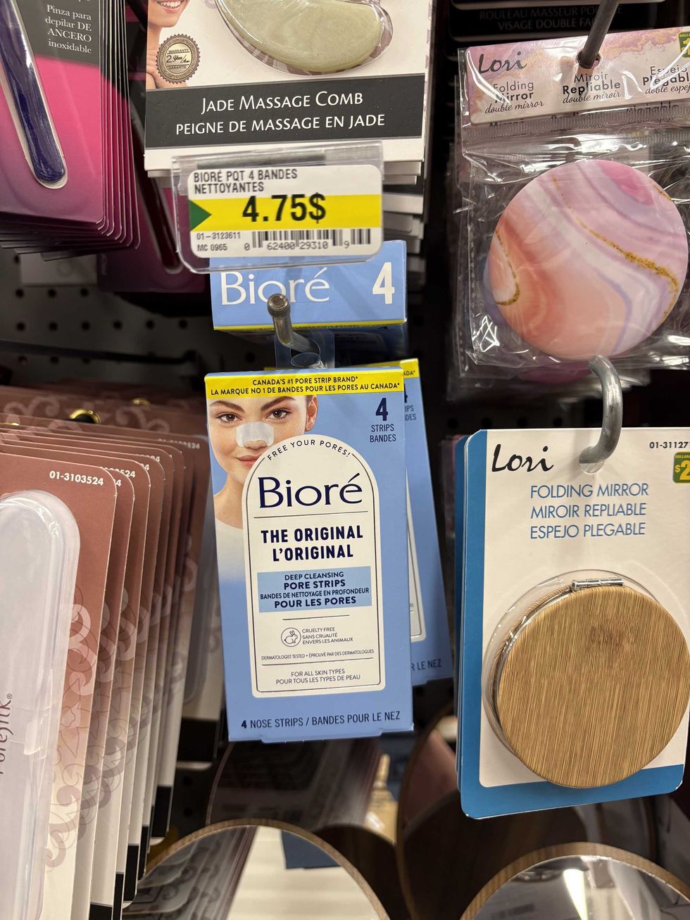 Paquet de bandes de nettoyage en profondeur pour les pores de la marque Bior\u00e9.