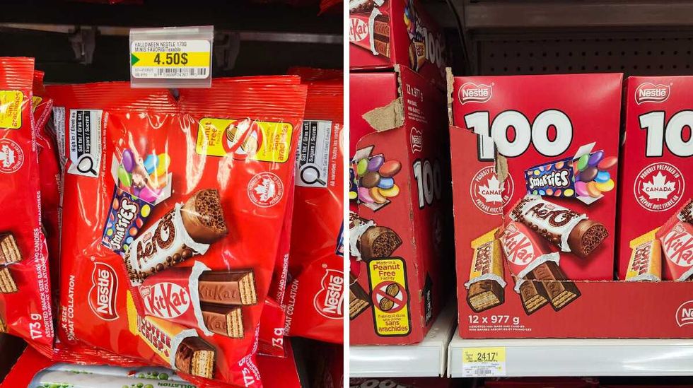 Paquet de chocolat Nestl\u00e9.