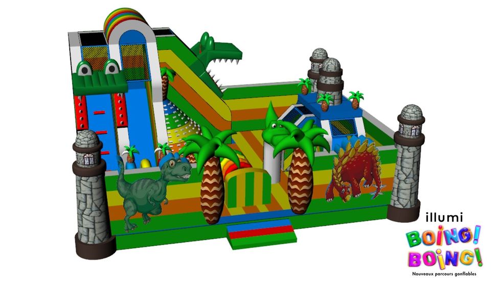 Parcours gonflable \u00e0 Boing! Boing!