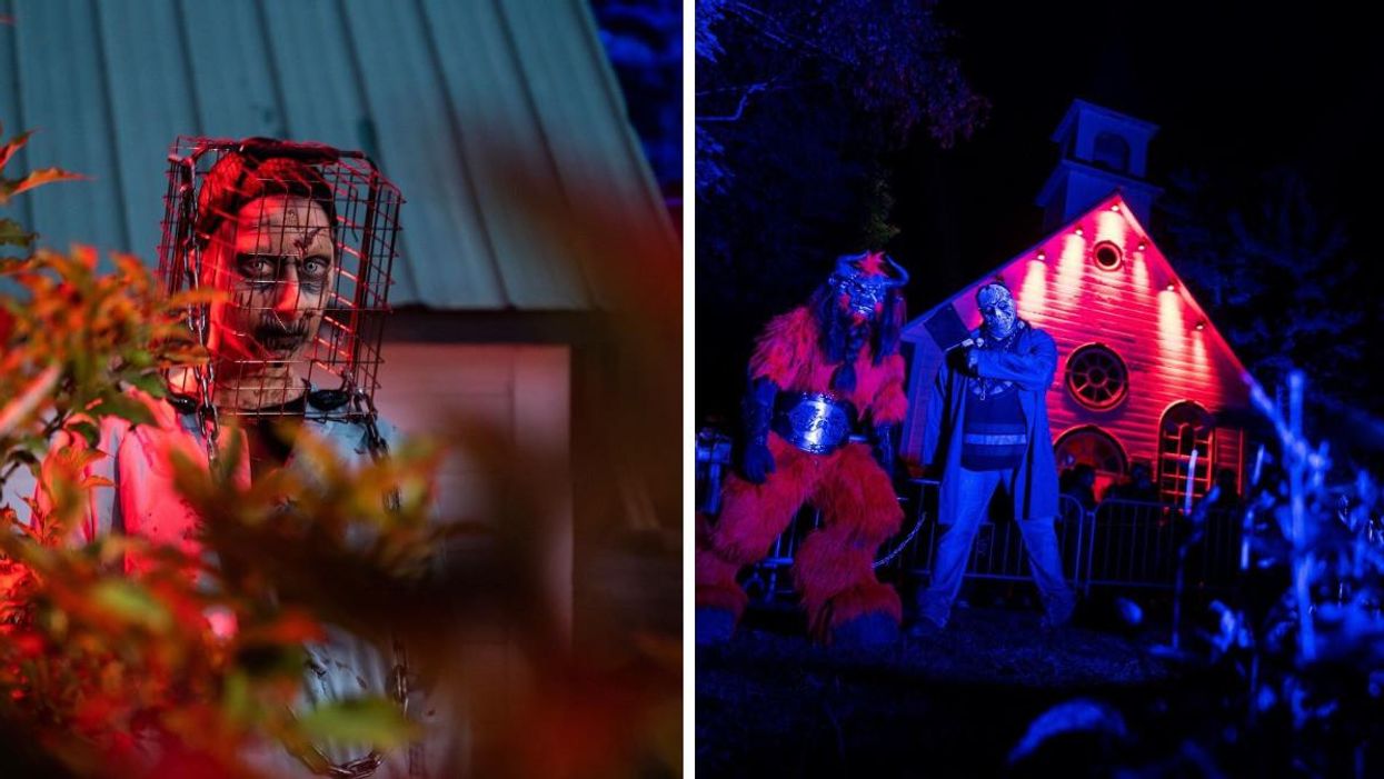 Personnages du Village Québécois d'Antan.