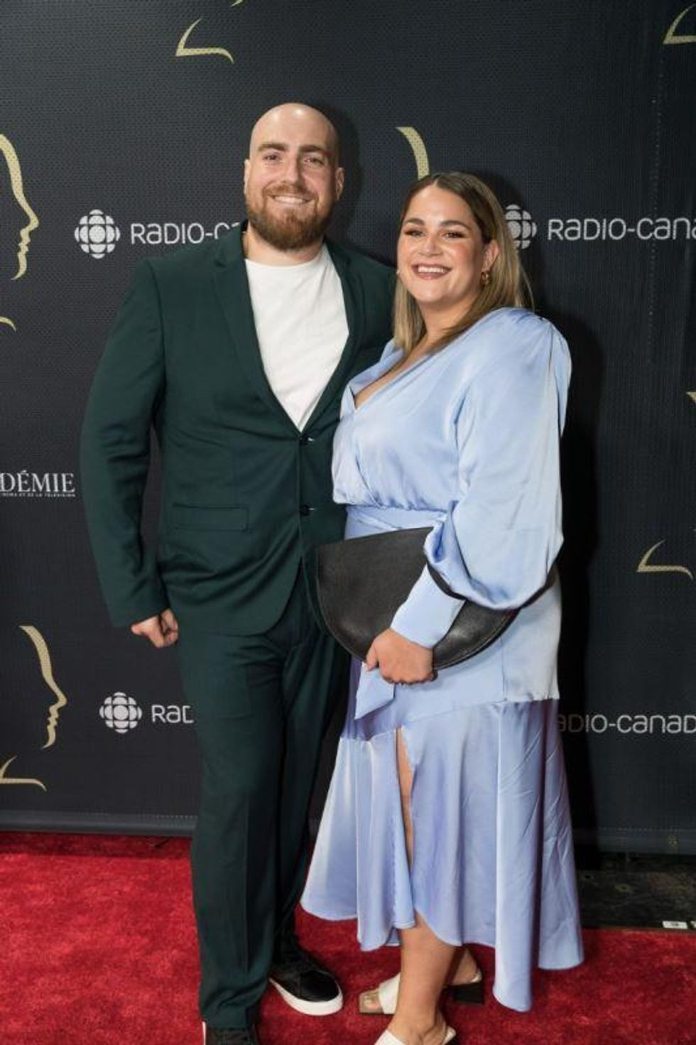 Phil Roy et sa conjointe Virginie Gascon Lauzon aux G\u00e9meaux.