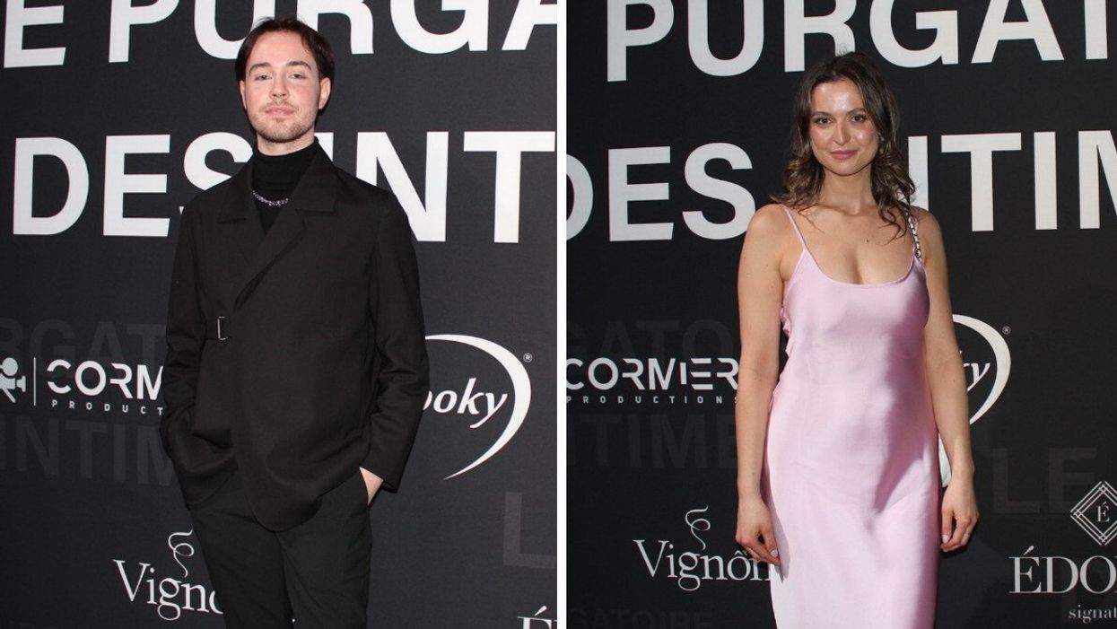 Philippe Cormier. Droite : Karine St-Michel.