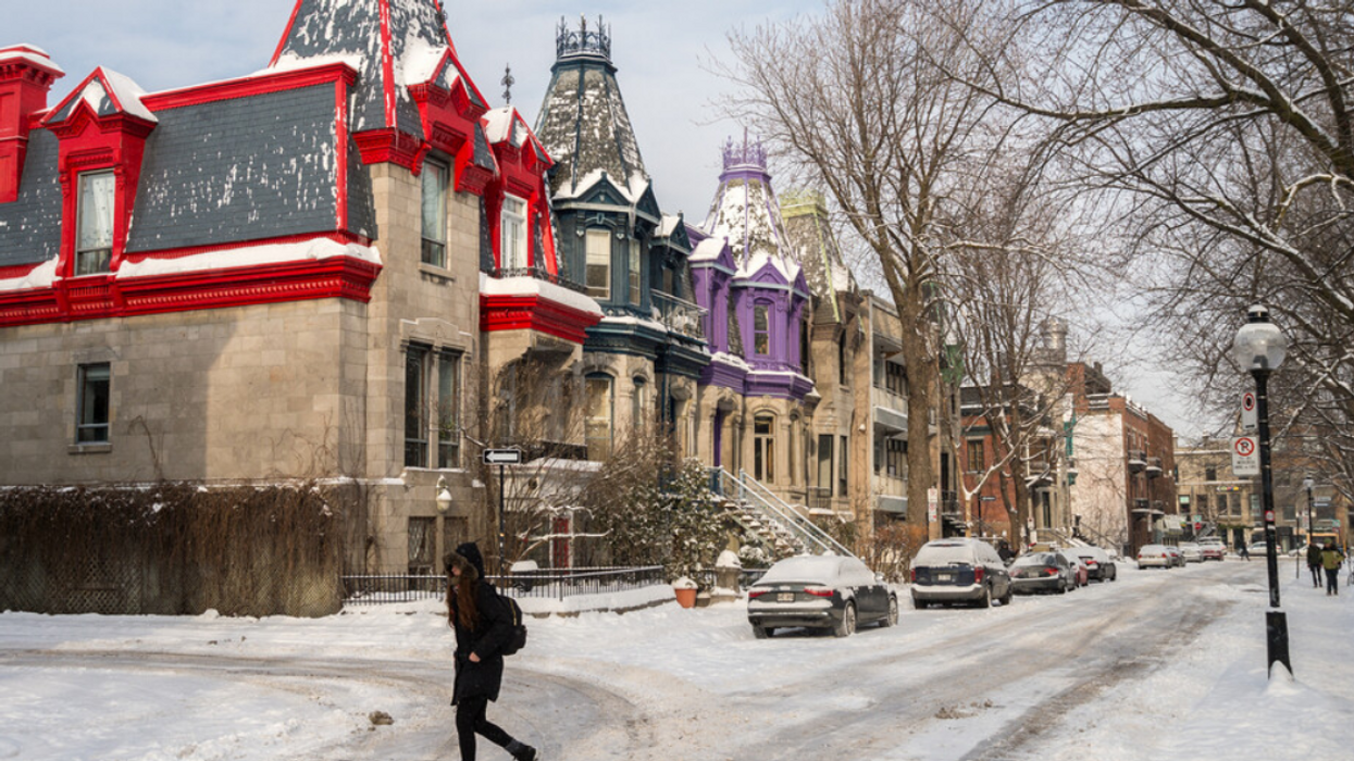 Photo immeubles à Montréal.