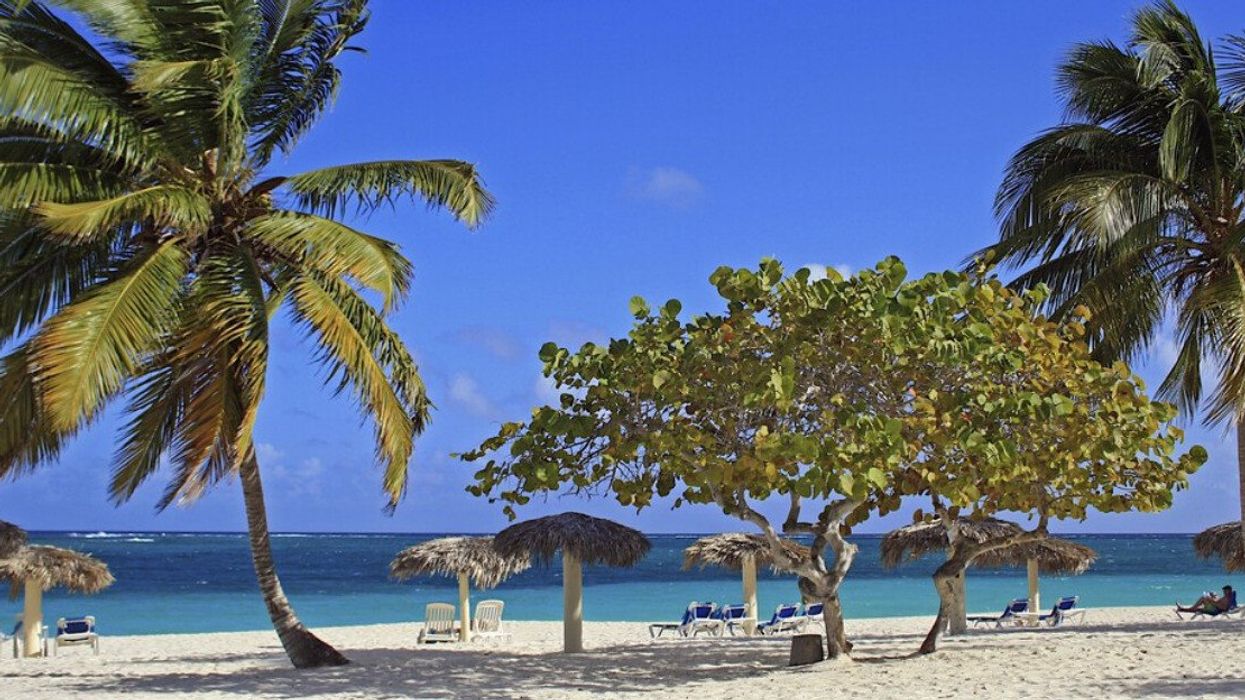 Plage de Cuba.