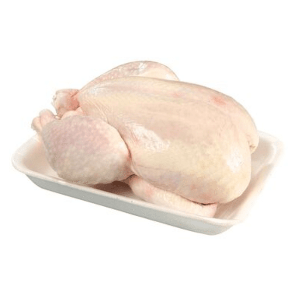 Poulet entier.