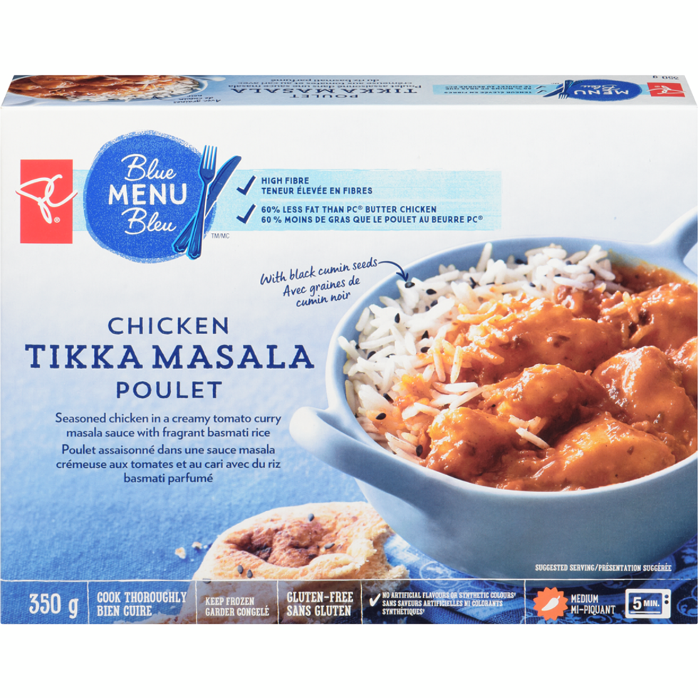 Poulet tikka masala de marque PC Menu Bleu