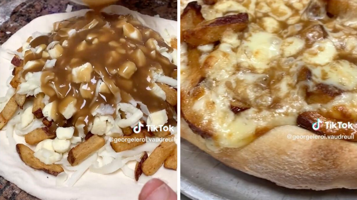 Poutine Pizza.