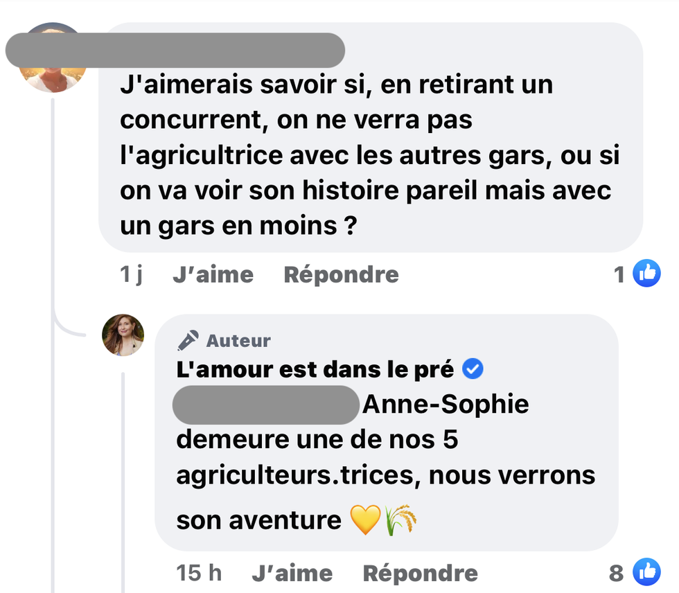 Pr\u00e9cision sur le parcours d'Anne-Sophie \u00e0 L'ADLP 11.