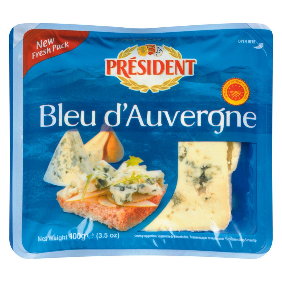 Pr\u00e9sident - Fromage bleu d'Auvergne.