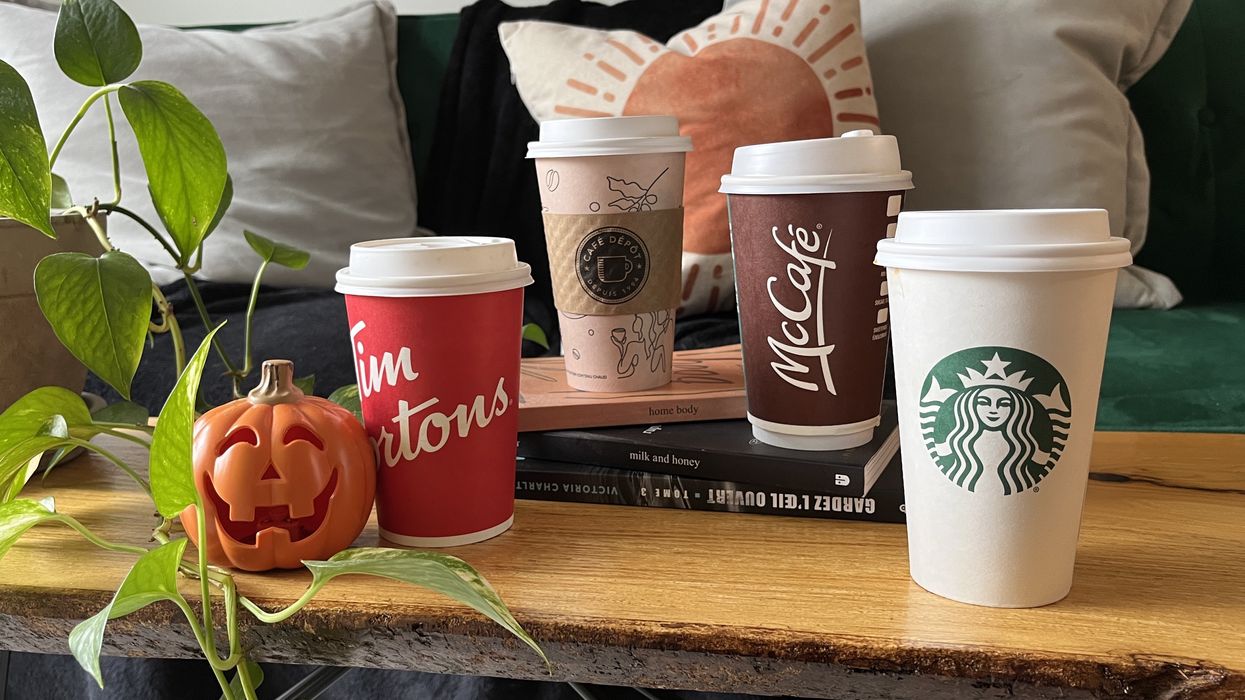 Pumpkin Spice Latte chez Tim Hortons, Café Dépôt, McDonald’s et Starbucks.