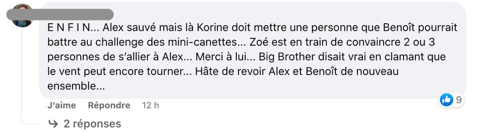R\u00e9actions apr\u00e8s la victoire d'Alexandre Despatie au challenge du veto.