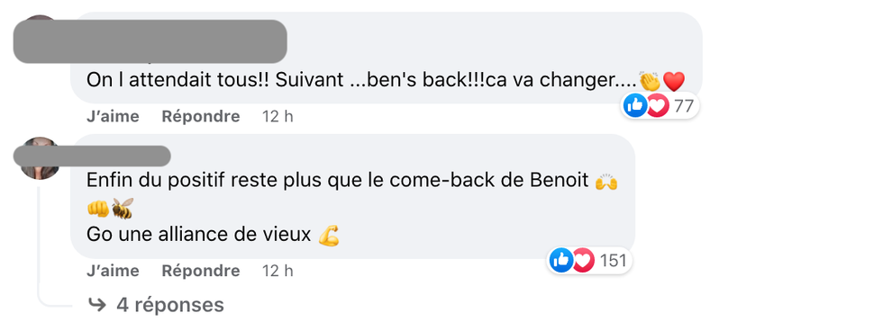 R\u00e9actions apr\u00e8s la victoire d'Alexandre Despatie au challenge du veto.