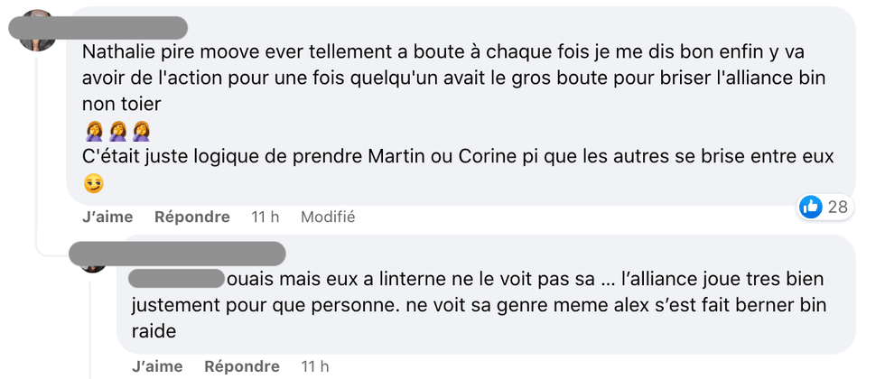 R\u00e9actions concernant Big Brother C\u00e9l\u00e9brit\u00e9s.