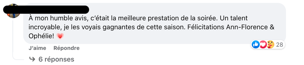 R\u00e9actions face au d\u00e9part des soeurs B\u00e9gin \u00e0 R\u00e9volution.