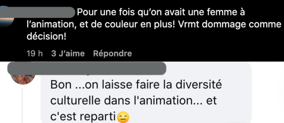 R\u00e9actions face au nouvel animateur de L'\u00eele de l'amour.