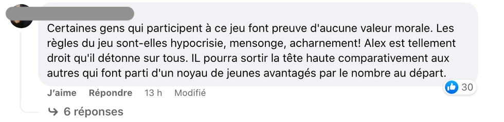 R\u00e9actions face \u00e0 Alexandre Despatie \u00e0 Big Brother.