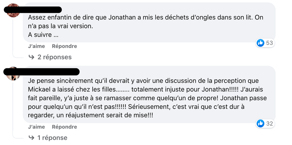 R\u00e9actions face \u00e0 Jonathan d'OD Martinique.