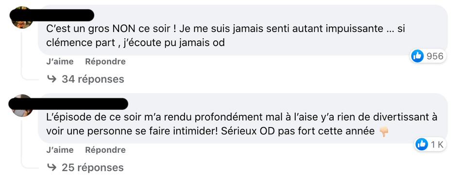 R\u00e9actions face \u00e0 Jonathan d'OD Martinique.
