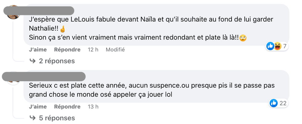 R\u00e9actions face \u00e0 la strat\u00e9gie de LeLouis Courchesne.