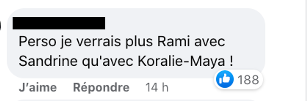 R\u00e9actions face \u00e0 Sandrine et Rami d'OD.