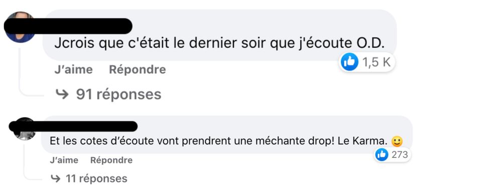 R\u00e9actions suite au d\u00e9part de Jonathan.