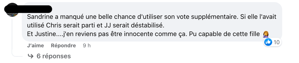 R\u00e9actions suite au d\u00e9part de Sango.