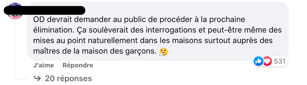 R\u00e9actions suite au d\u00e9part de Tommy \u00e0 OD.