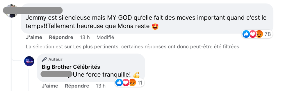 R\u00e9actions suite \u00e0 l'\u00e9viction de Zo\u00e9 Duval.