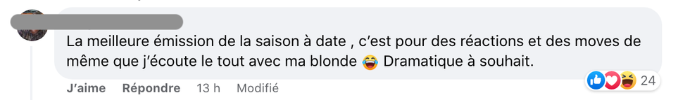 R\u00e9actions suite \u00e0 l'\u00e9viction de Zo\u00e9 Duval.