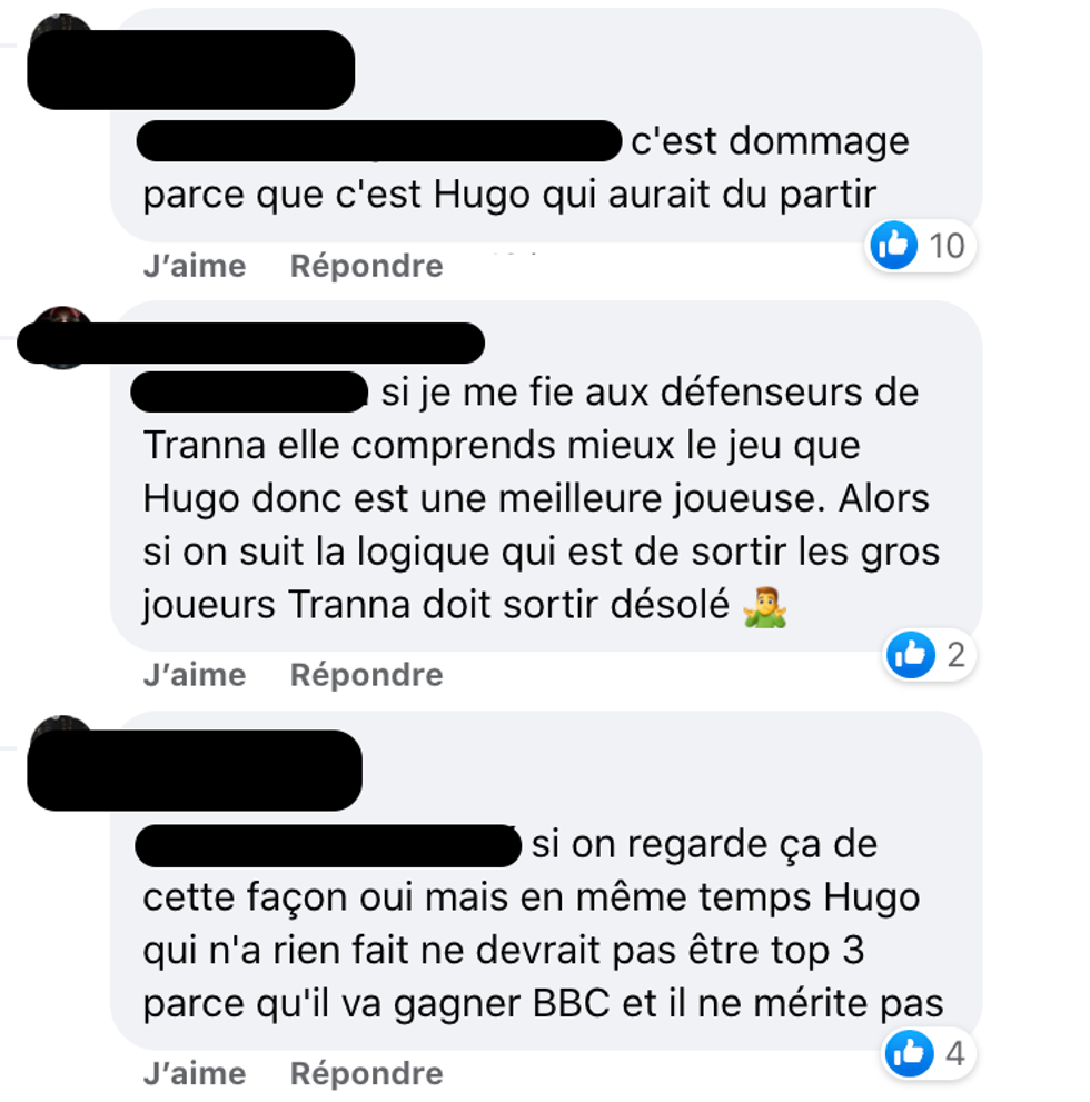 R\u00e9actions sur Big Brother C\u00e9l\u00e9brit\u00e9s.