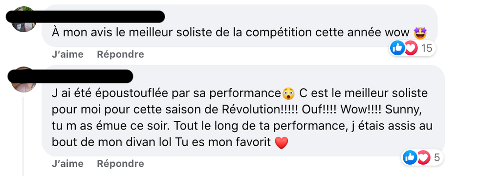 R\u00e9actions sur R\u00e9volution.