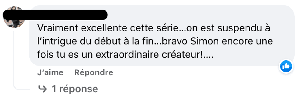 R\u00e9ations sur la s\u00e9rie Chouchou.