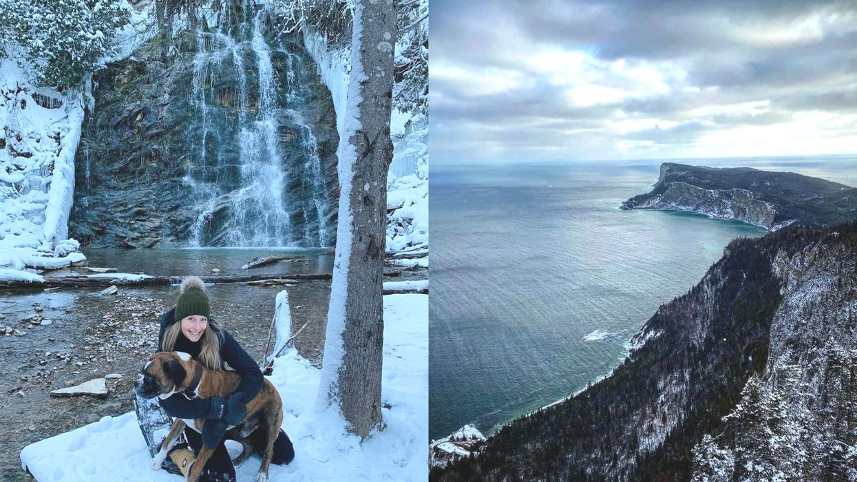 Randonnée en Gaspésie