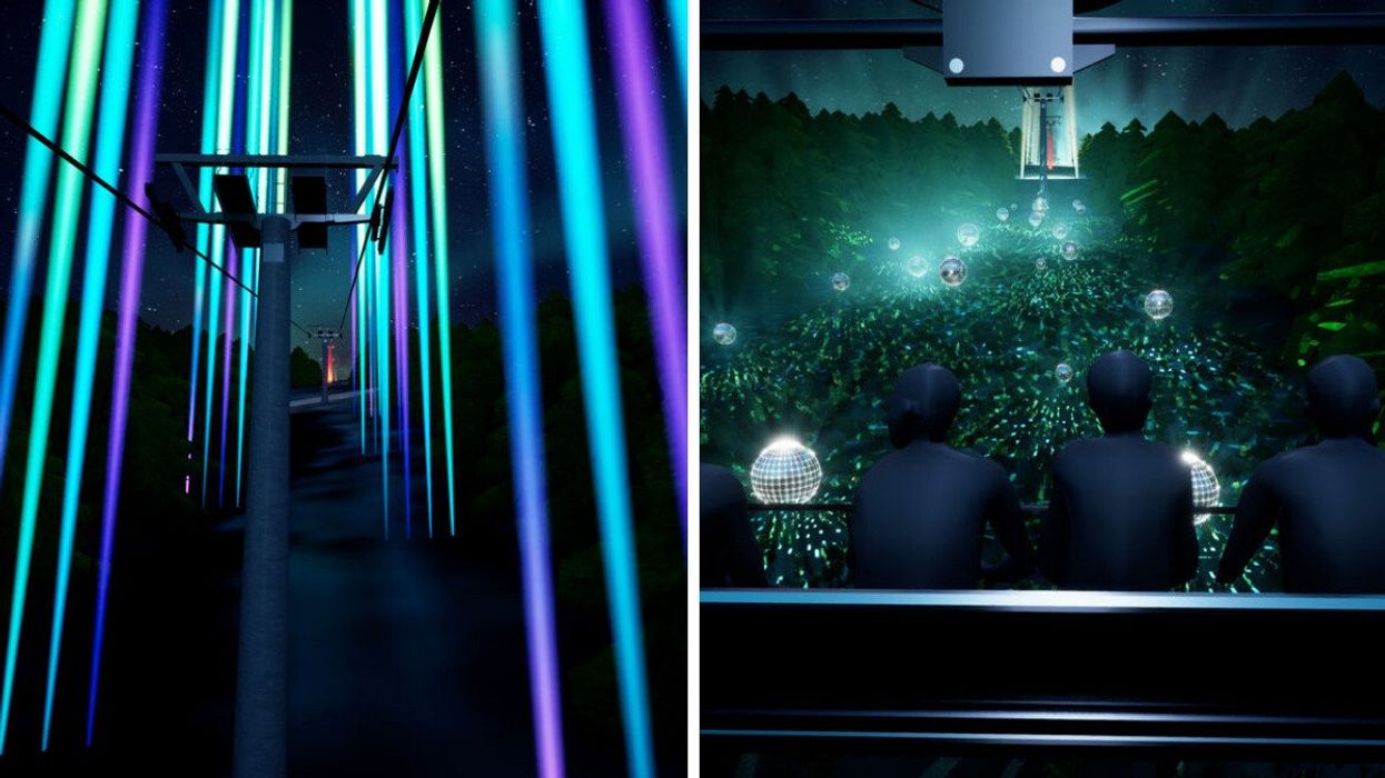 Rendus du Vol de l'Oiseau mécanique au Massif de Charlevoix.