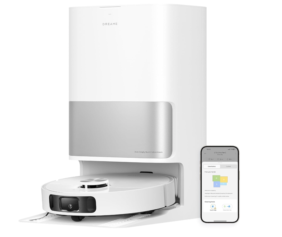 Robot aspirateur et serpilli\u00e8re Dreame L10s Ultra Gen 2 en rabais sur Amazon Canada.