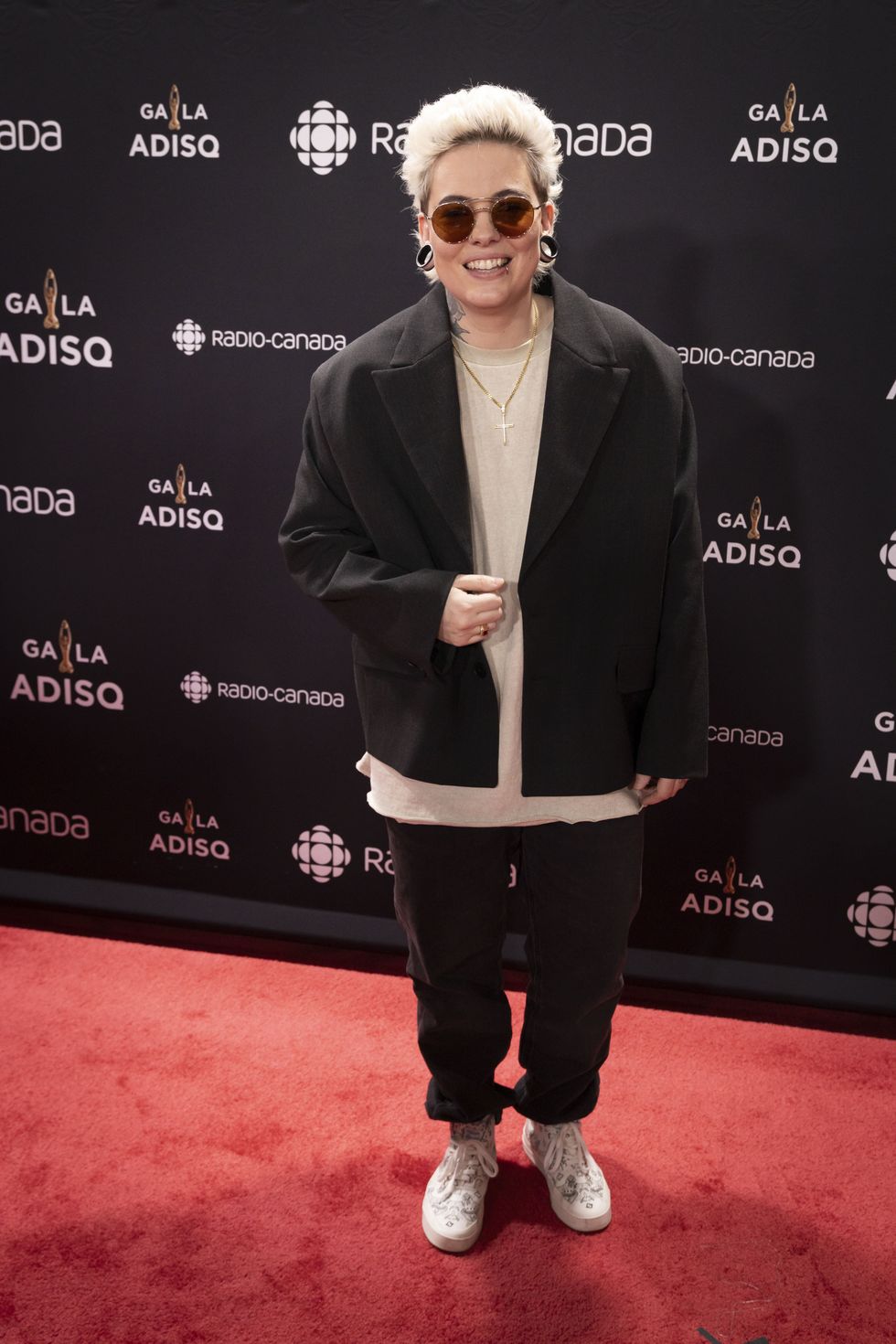 Roxane Bruneau au gala de l'ADISQ 2023.