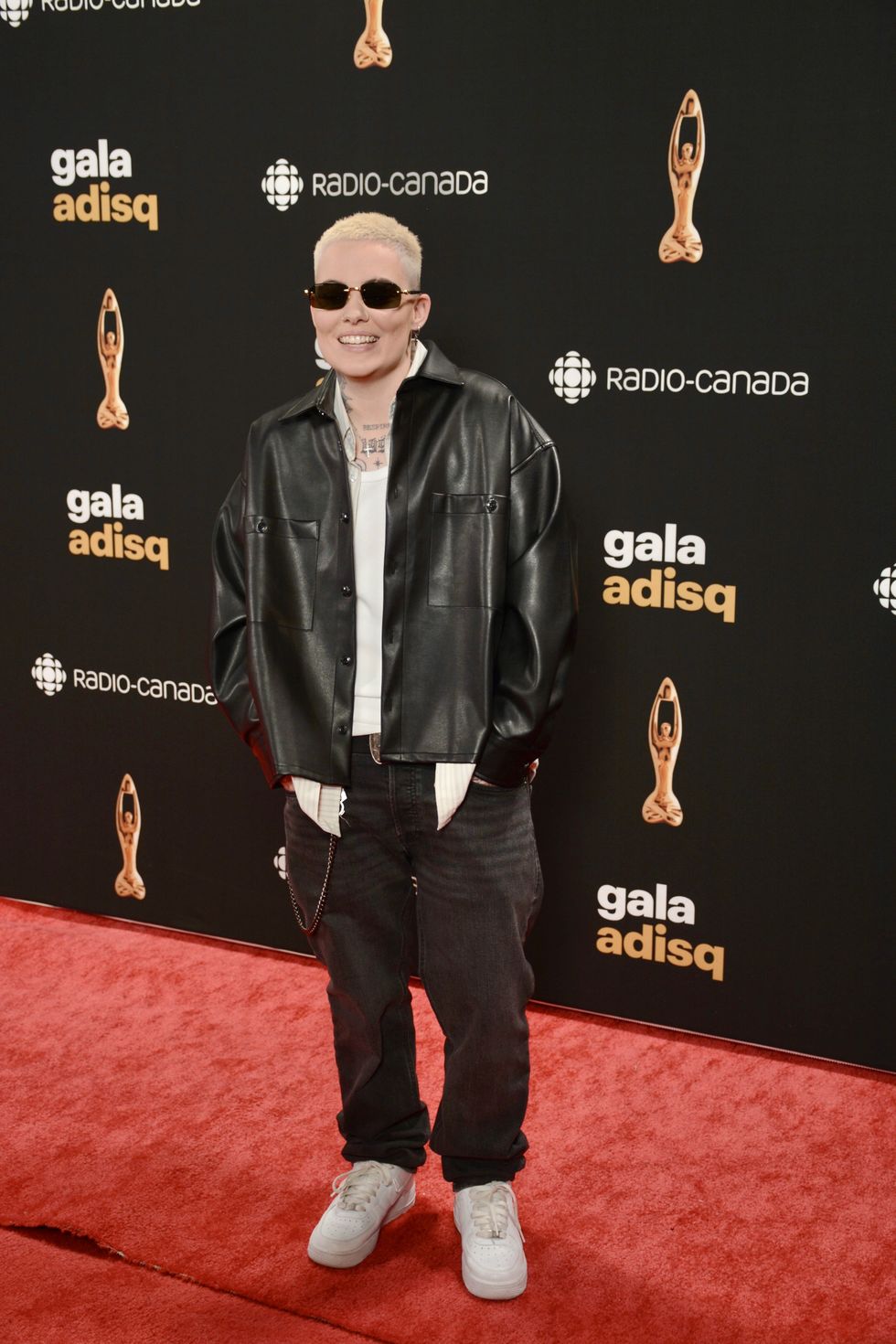 Roxane Bruneau au Gala de l'ADISQ 2024.