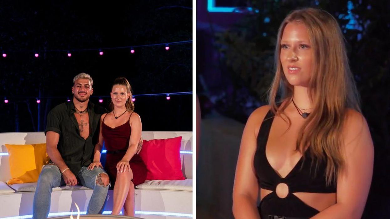 Roxanne et Shady de L'île de l'amour. Droite : Élimination de Roxanne.