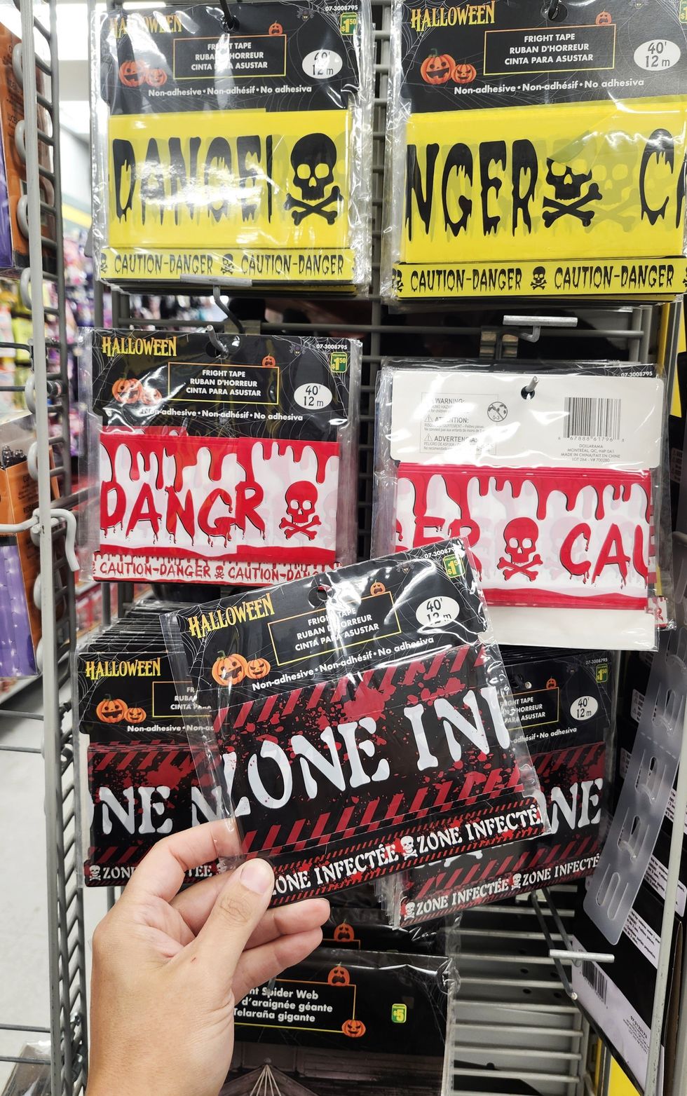 Rubans d\u2019horreur.