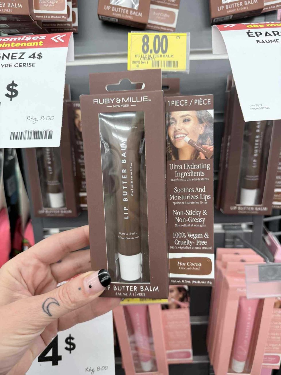 S\u00e9lection de baumes \u00e0 l\u00e8vres en vente au Tigre G\u00e9ant pour 4 $.