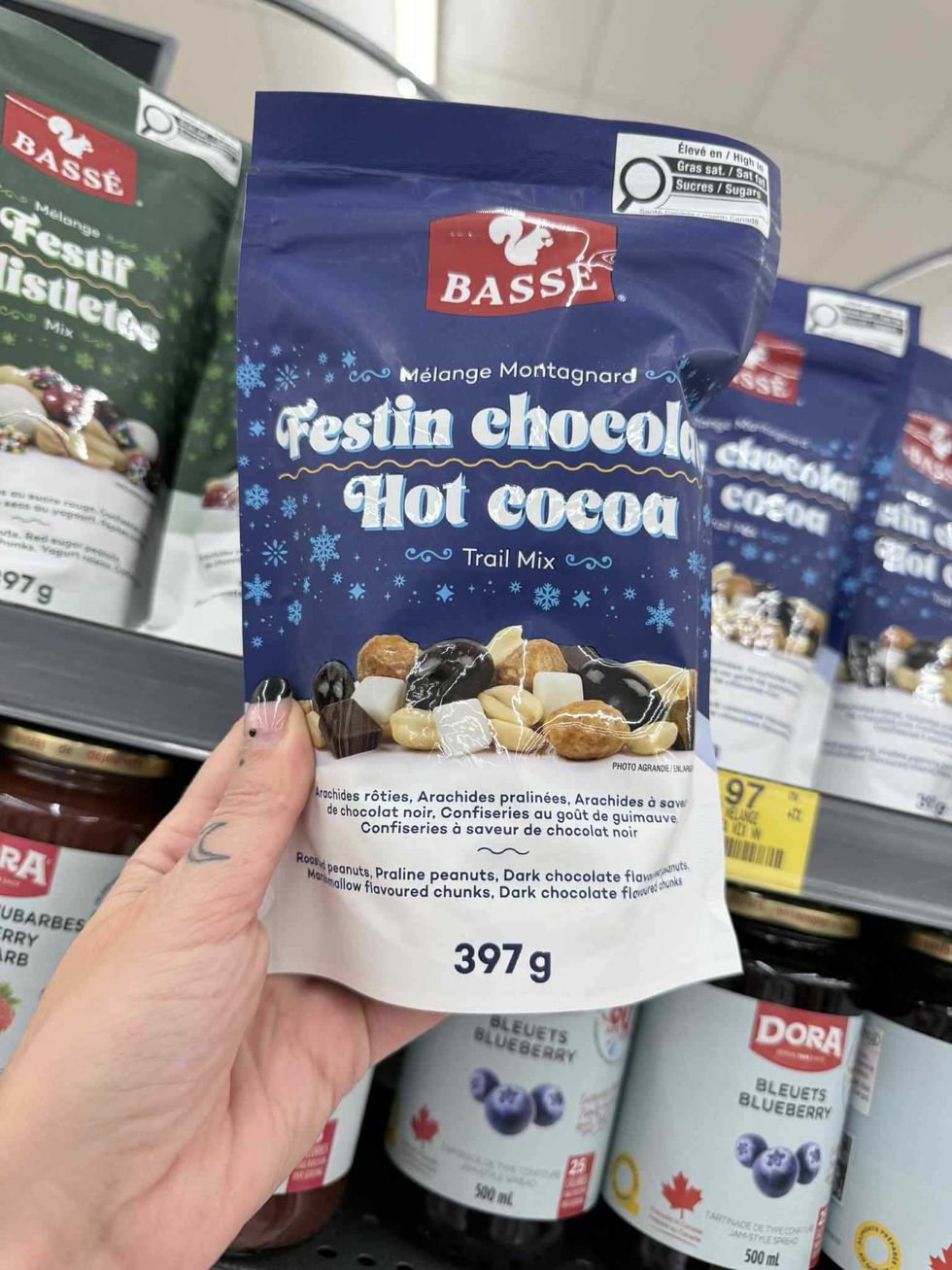 S\u00e9lection de m\u00e9langes Montagnard vendue au Tigre G\u00e9ant pour 5,97 $.