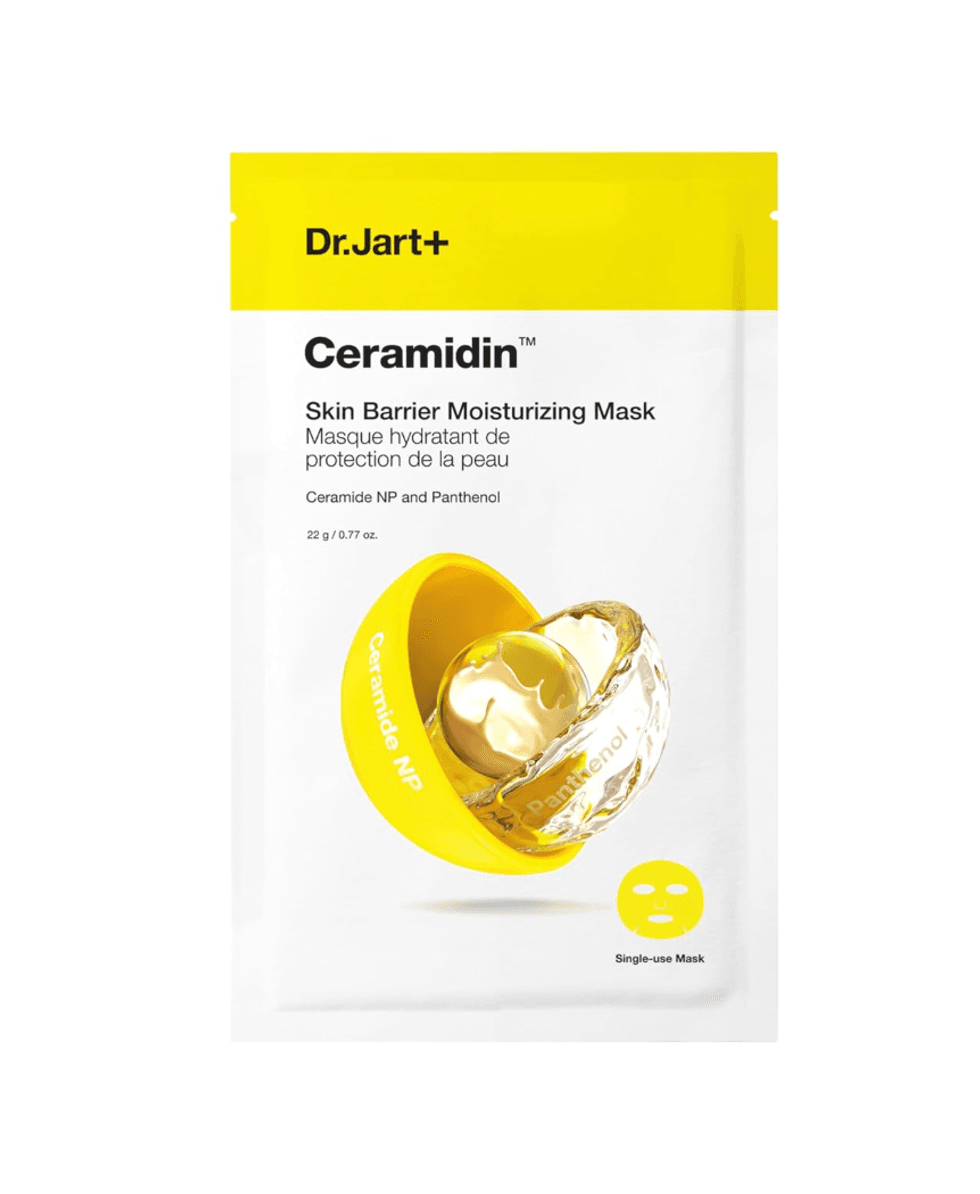 Sachet du masque en feuille hydratant Ceramidin de Dr. Jart+.