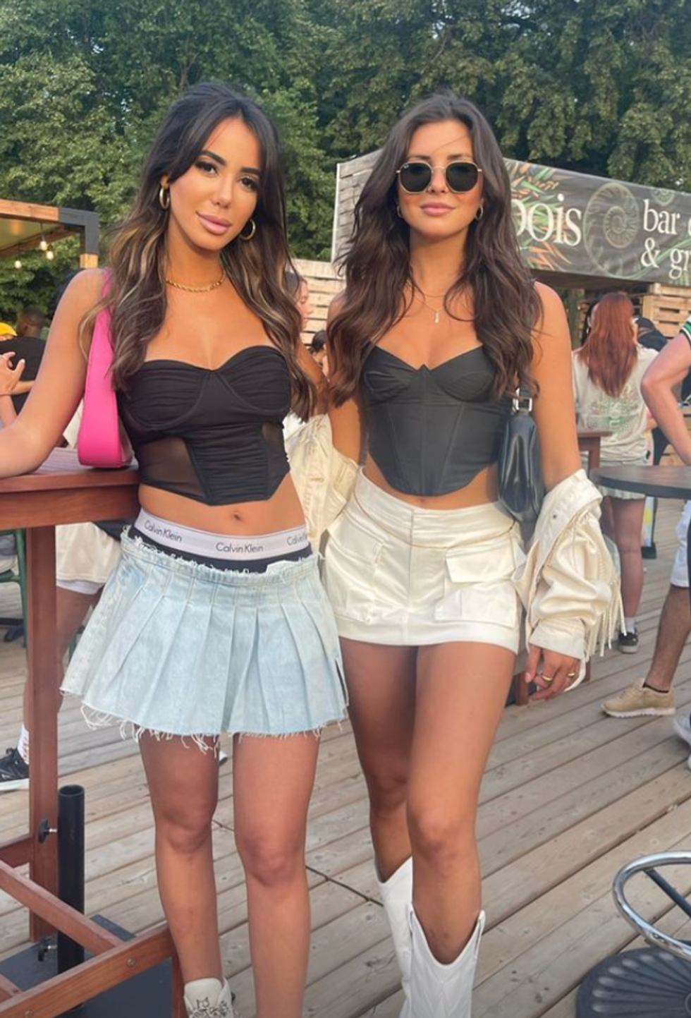 Sarah-Donia et Sabrina d'OD \u00e0 Osheaga.