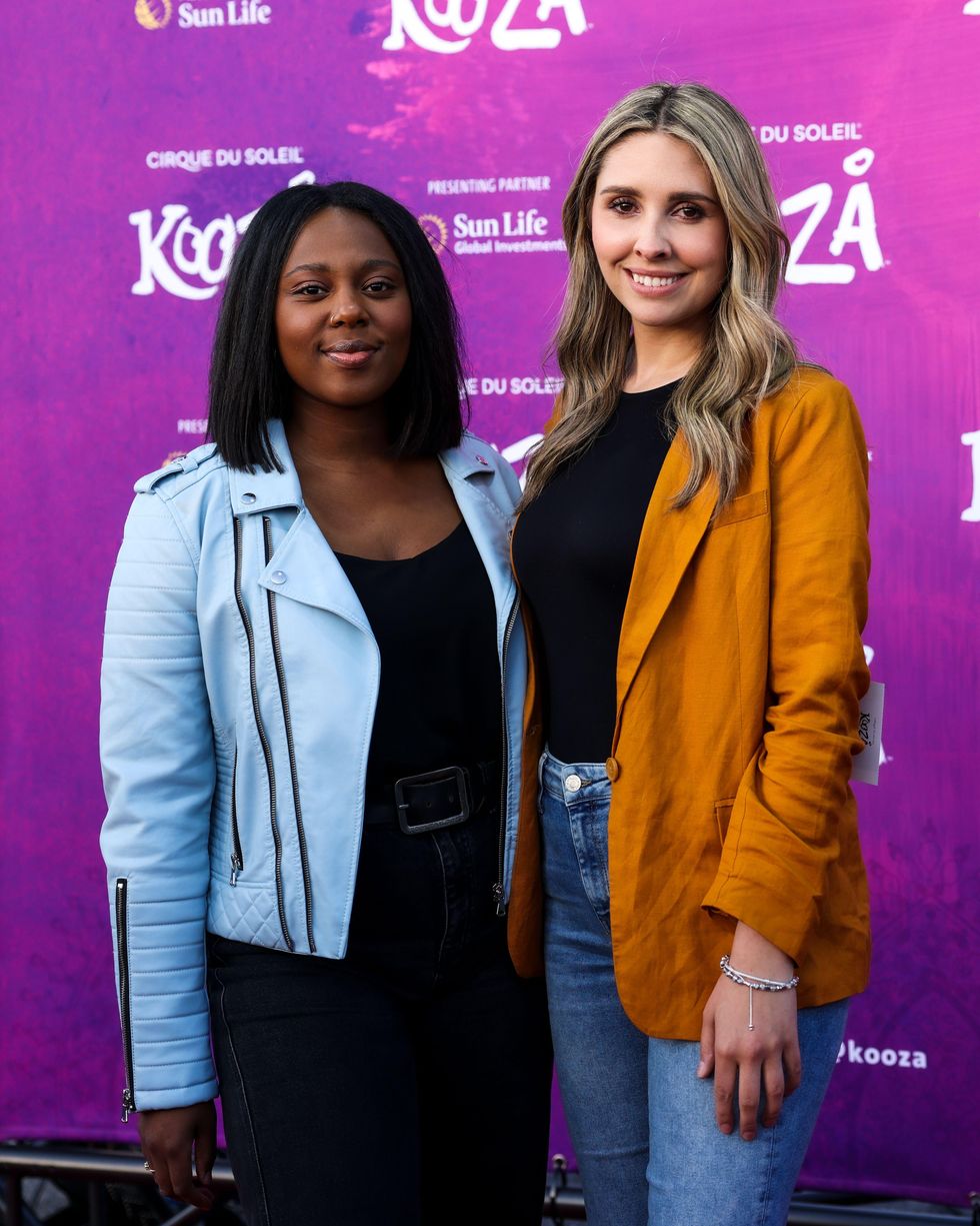 Sarah-Maude Desgagn\u00e9 et Krystel Mongeau.