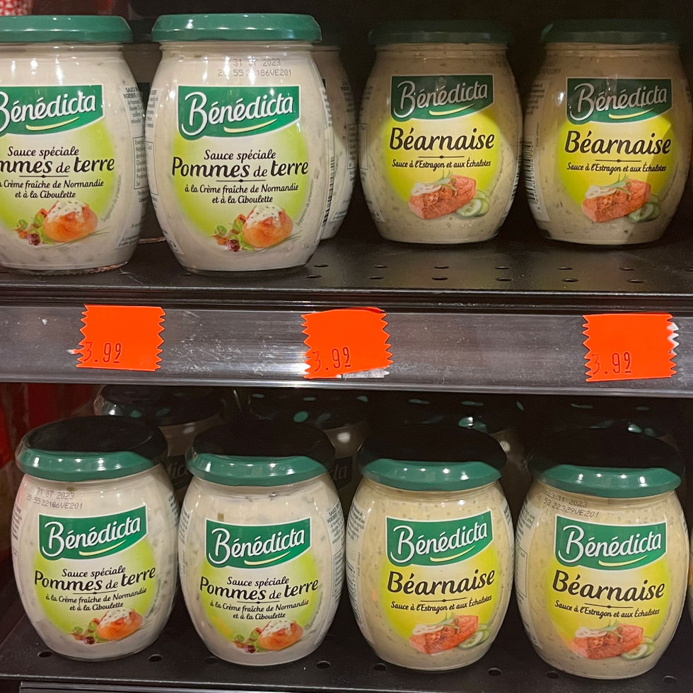 Sauces B\u00e9n\u00e9dicta.\u200b