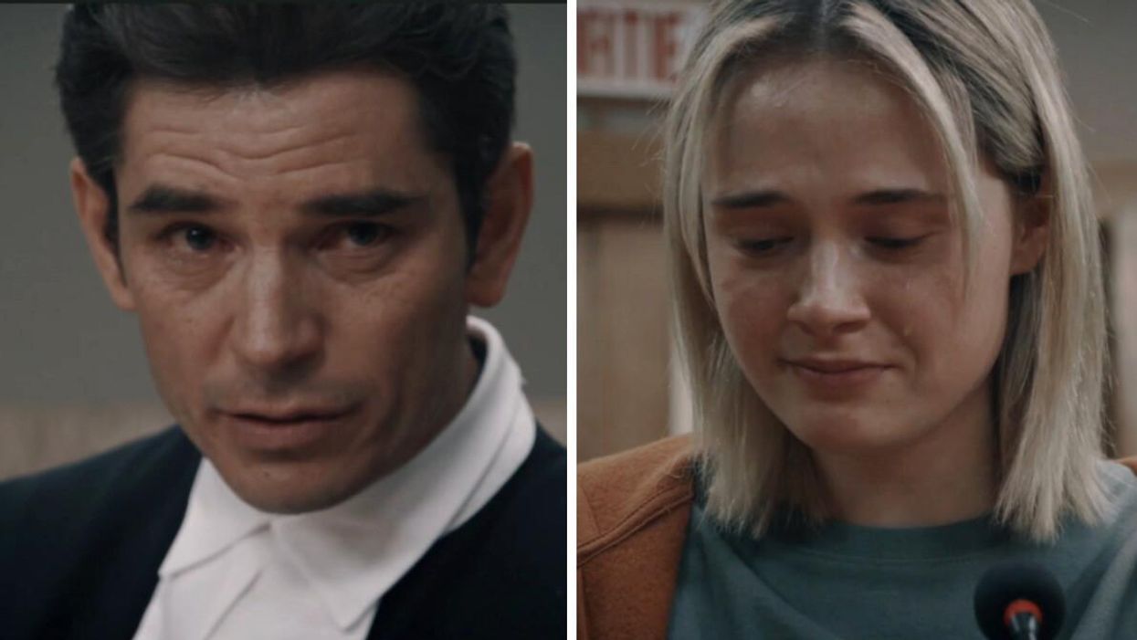 Sébastien Delorme et Emi Chicoine dans Indéfendable.