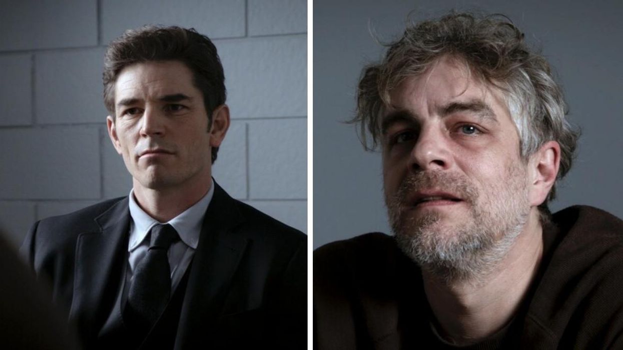 Sébastien Delorme et Hubert Proulx dans Indéfendable.