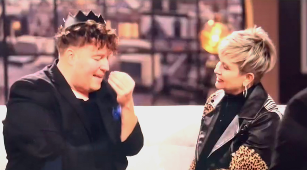 Sebz avec Nathalie Simard.